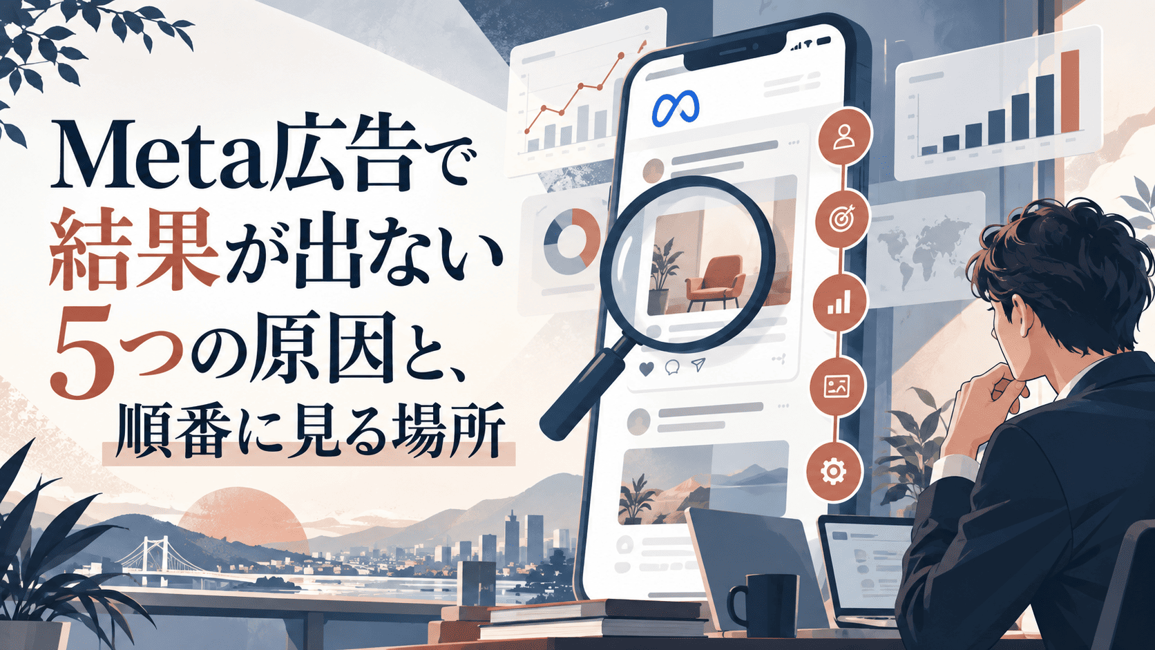 Meta広告で結果が出ない5つの原因と、順番に見る場所